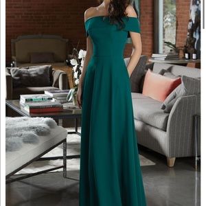 Mori Lee Madeline Gardner Bridesmaid Dress in the color DOVE
